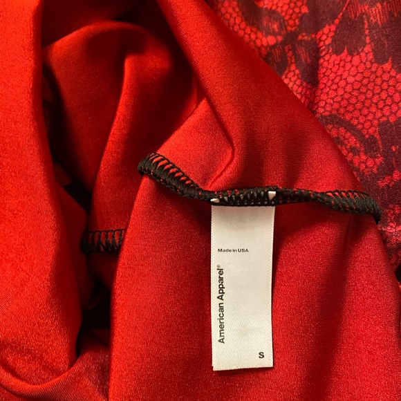 American Apparel Floral Print Mini Dress - Picture 5 of 8